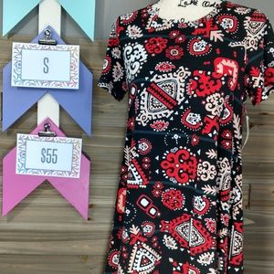 LuLaRoe Small Carly dress